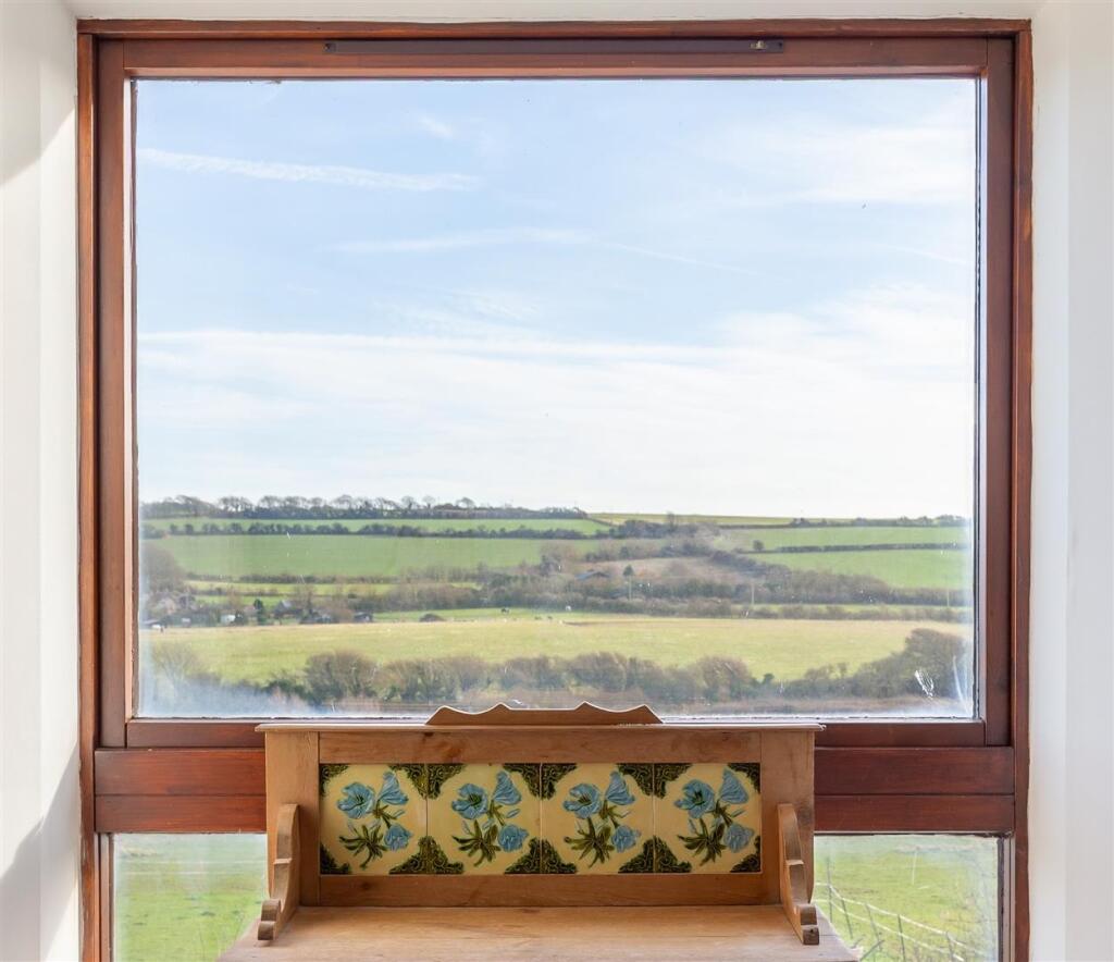View of Bowcombe Valley from Bedroom 1
