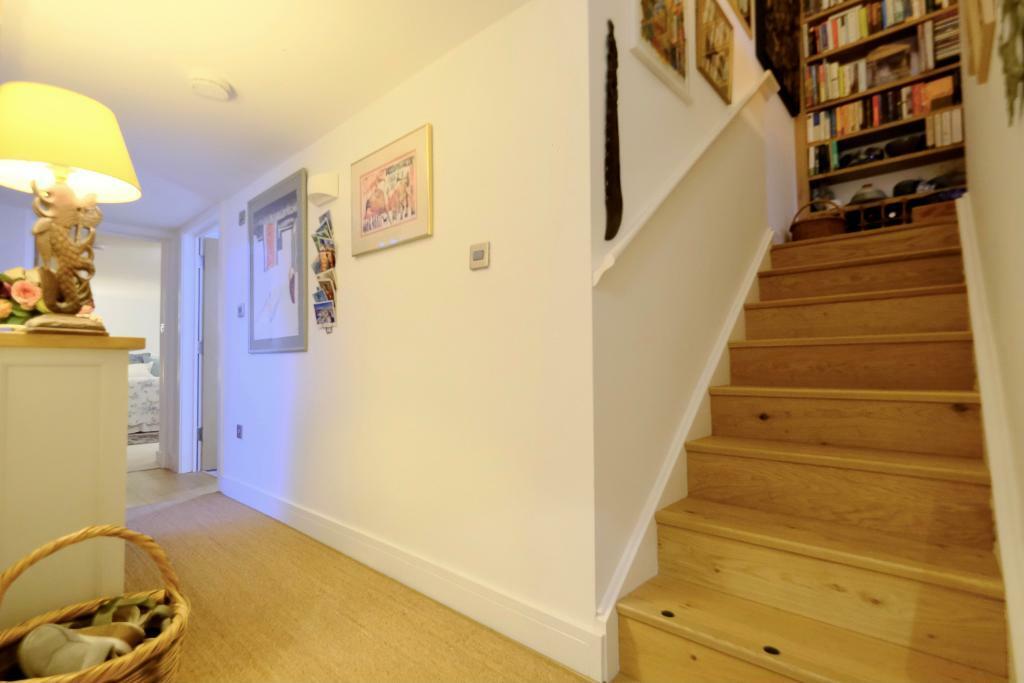 Hallway leading to the living area