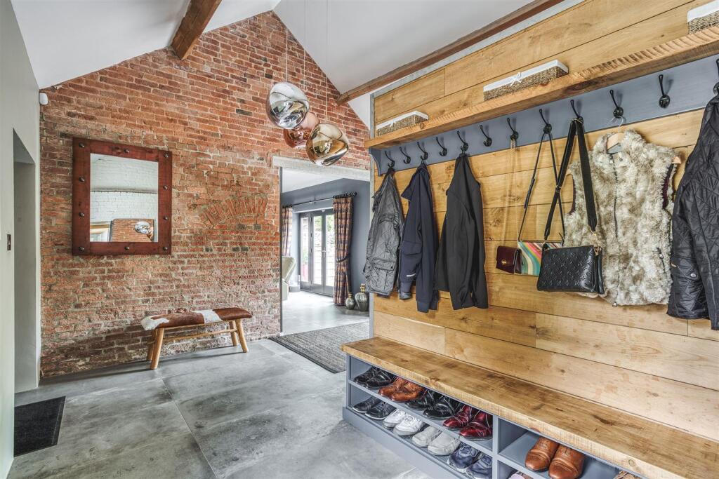 Entrance Hall with Boot Area