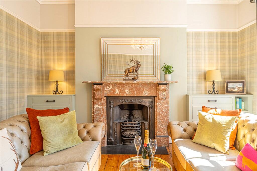 Drawing To Fireplace