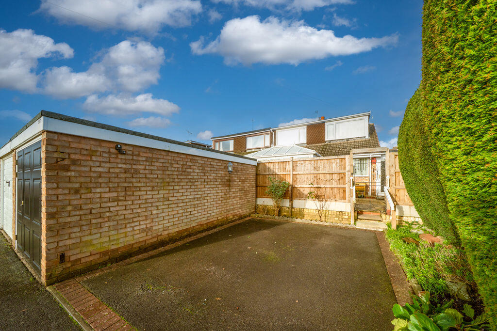 REAR DRIVEWAY &amp; GARAGE