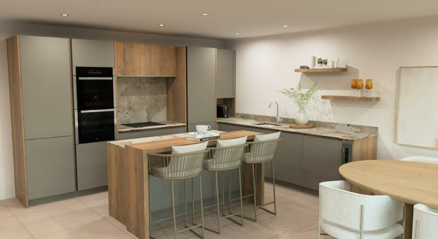 LIVING DINING KITCHEN