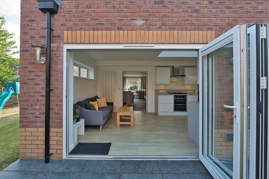 Bi-Fold Doors From Into Kitchen