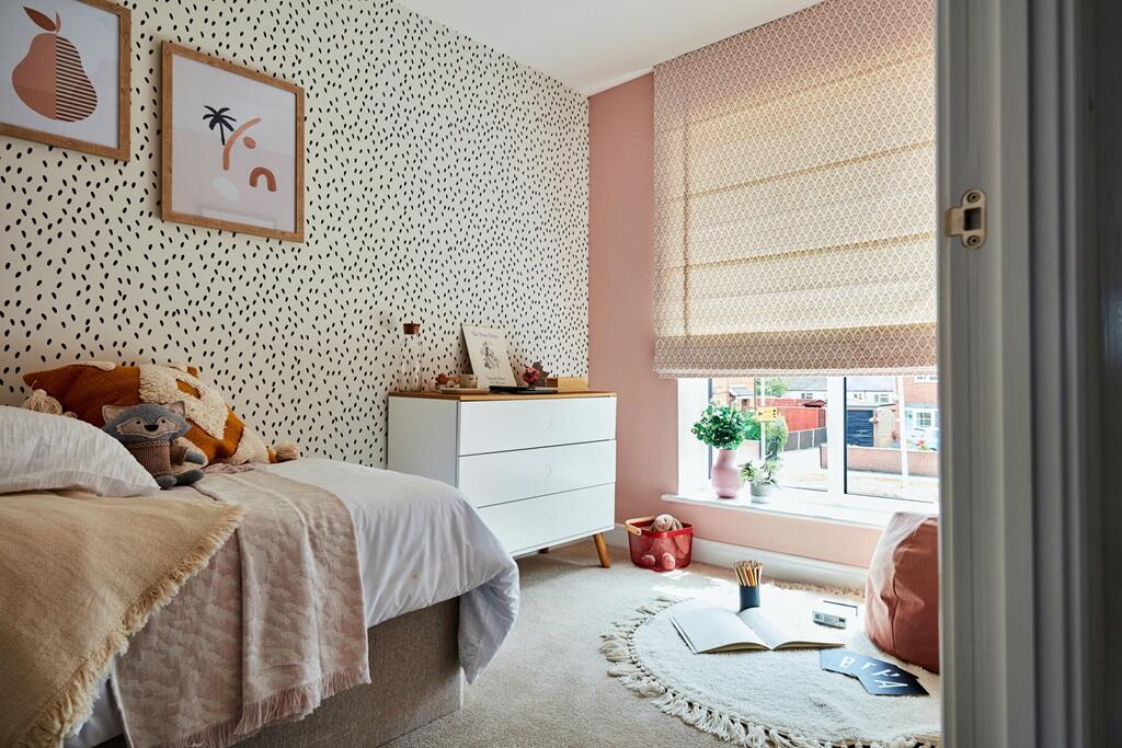 A third bedroom could also be used as an office or nursery