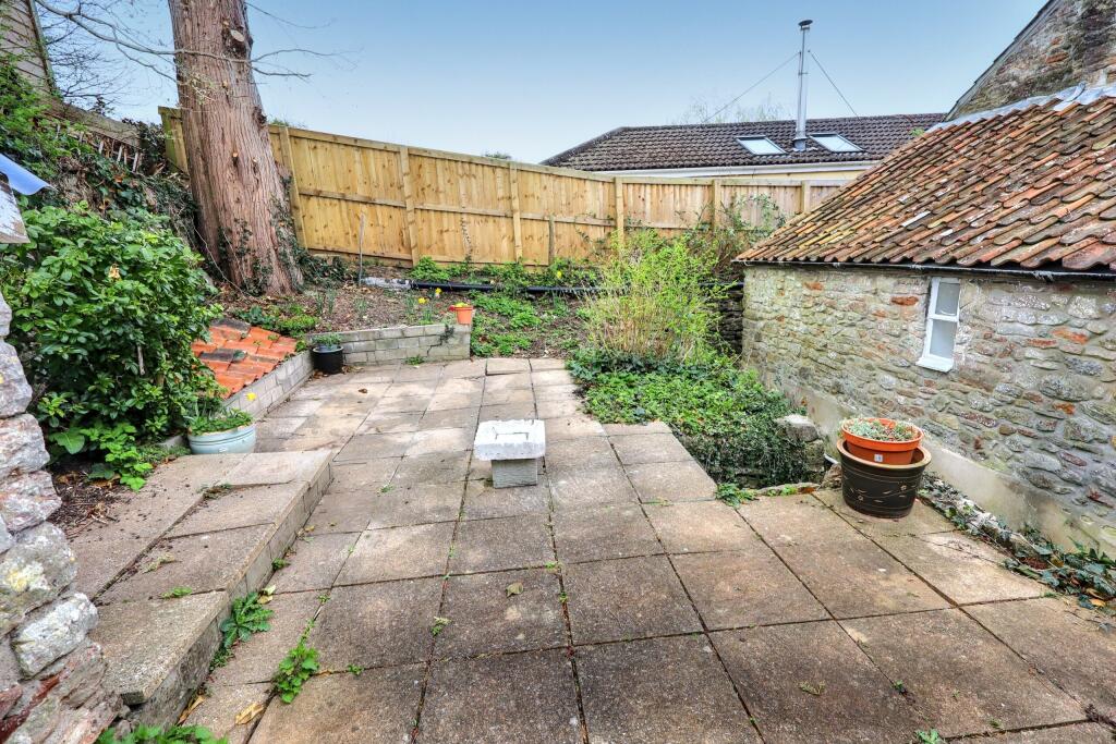 Rear garden