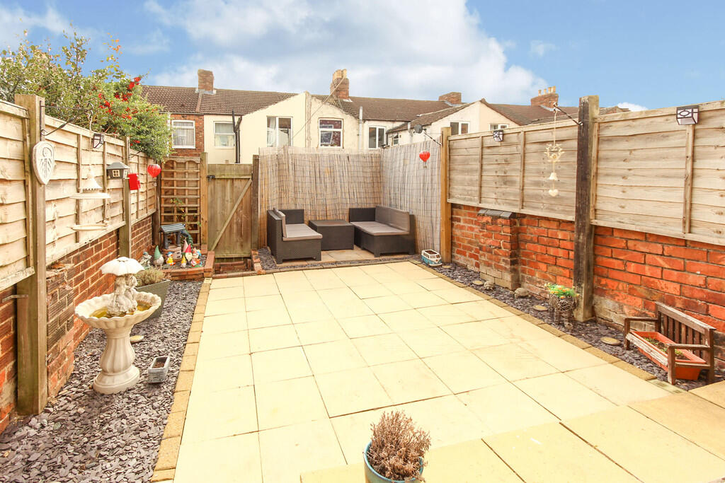 Rear garden