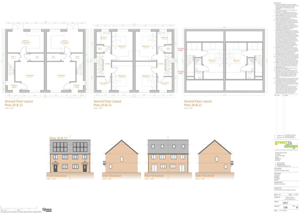 Plots 20 &amp; 21 Layout