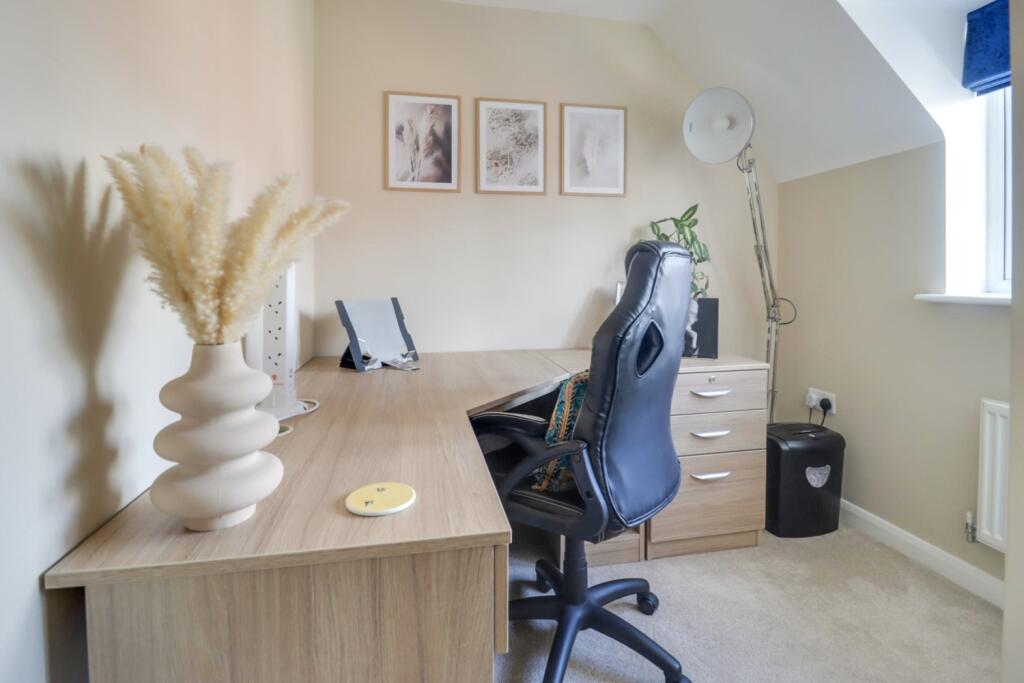 Bedroom - current office