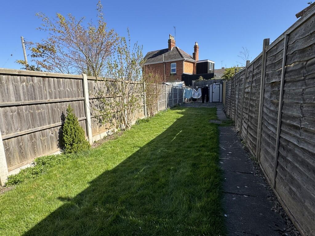 Rear garden close