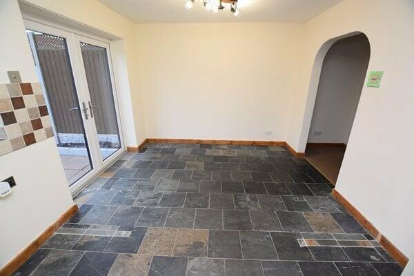 open plan kitchen/diner