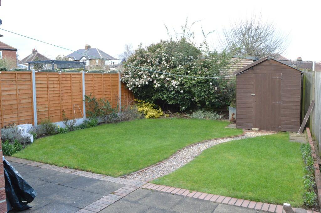 Rear garden