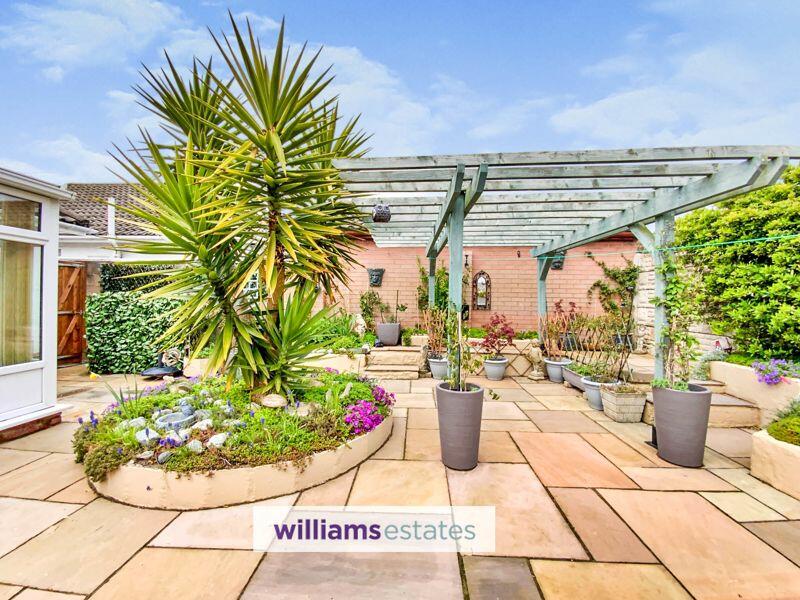 rear landscaped garden