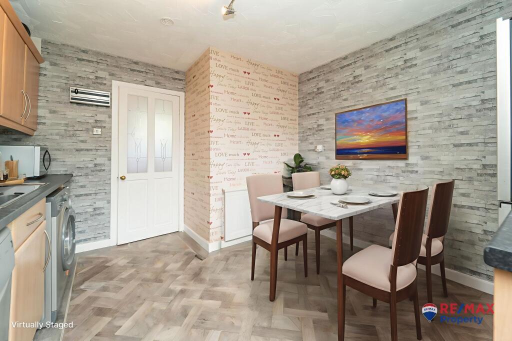 Virtually Staged Kitchen