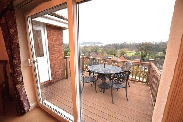 outlook from dining room