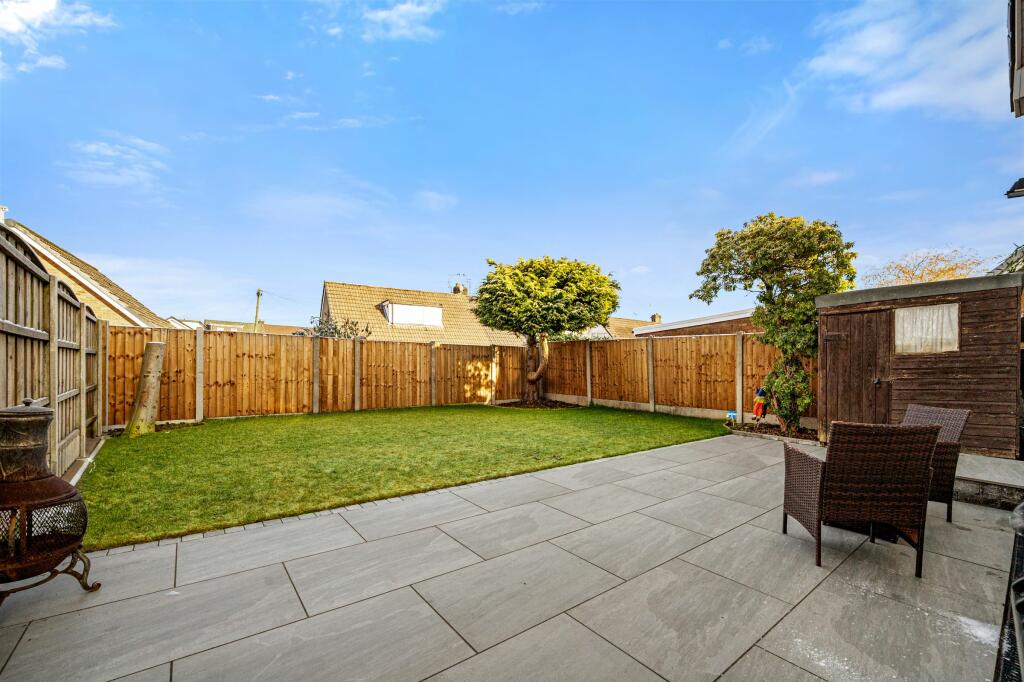 Rear Patio and Lawn