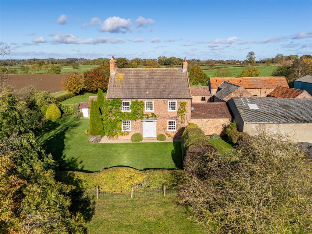 Watson Field Farm Front Aerial