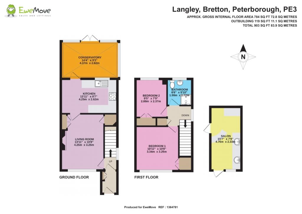 Langley 2D floorplan