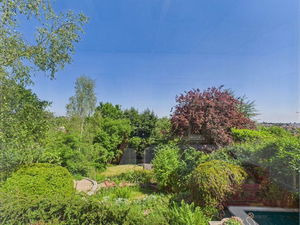 View of Garden from Bedroom Window