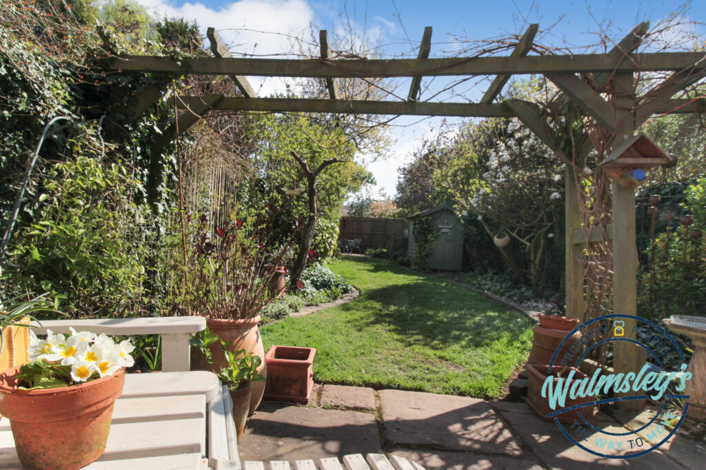 Rear gardens