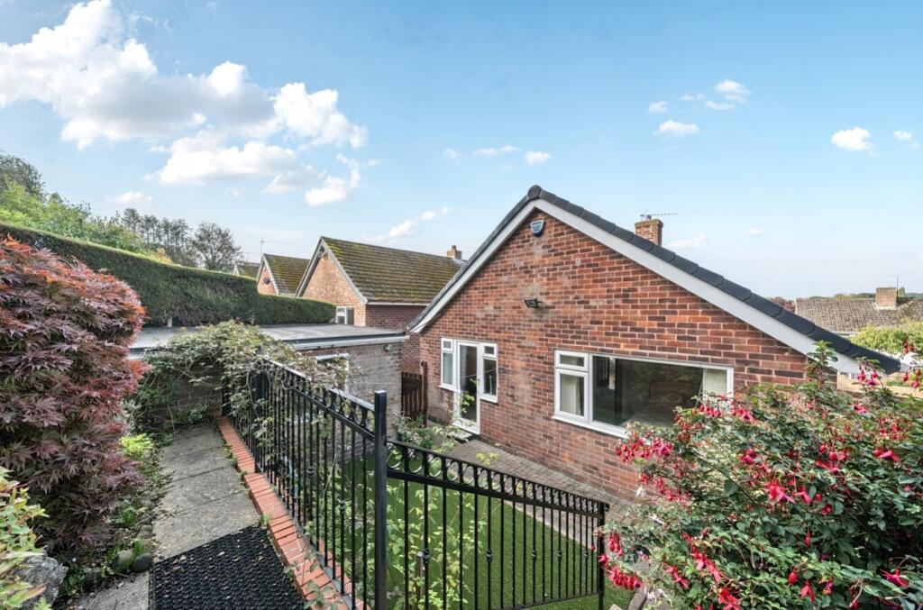 View of the rear of the bungalow