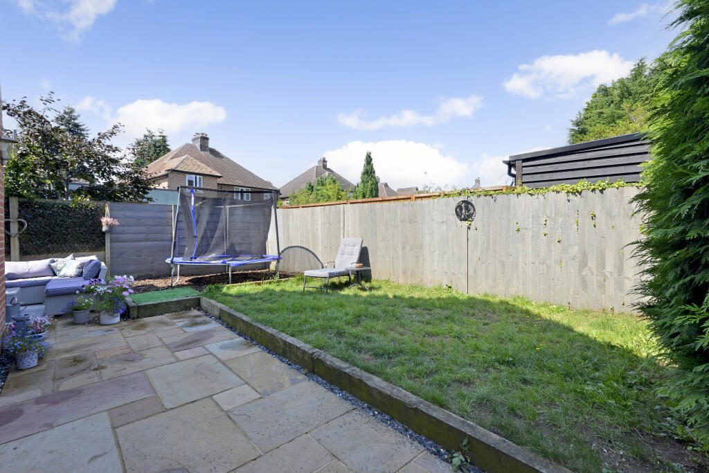 Rear garden