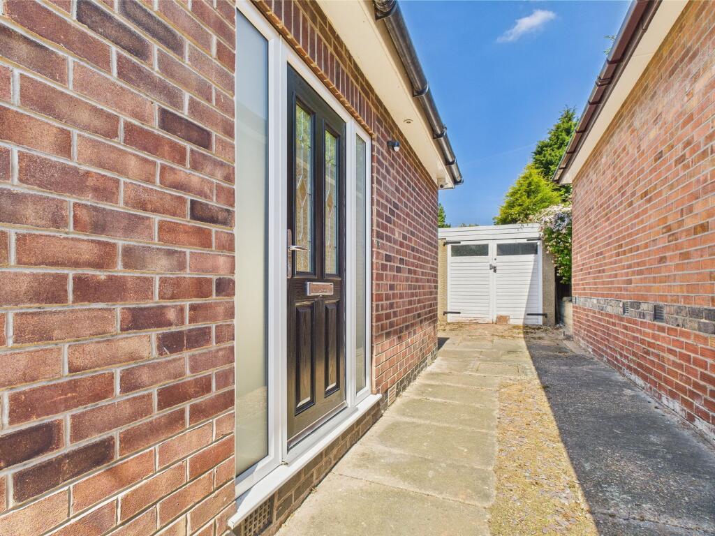 Side Entrance and Garage