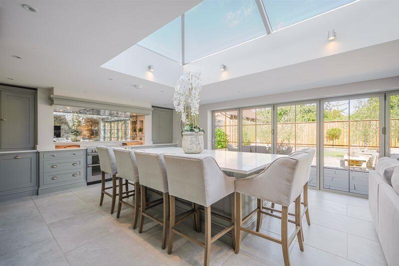 Open plan living kitchen