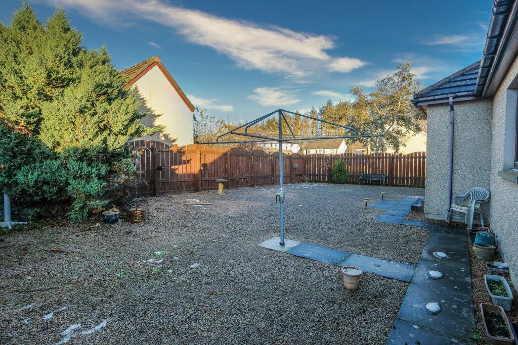 Rear garden