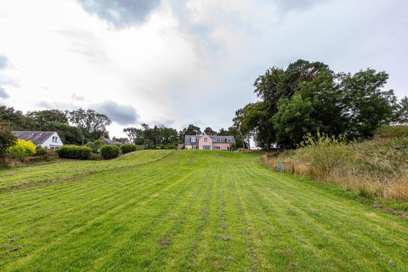 View up to House from Garden