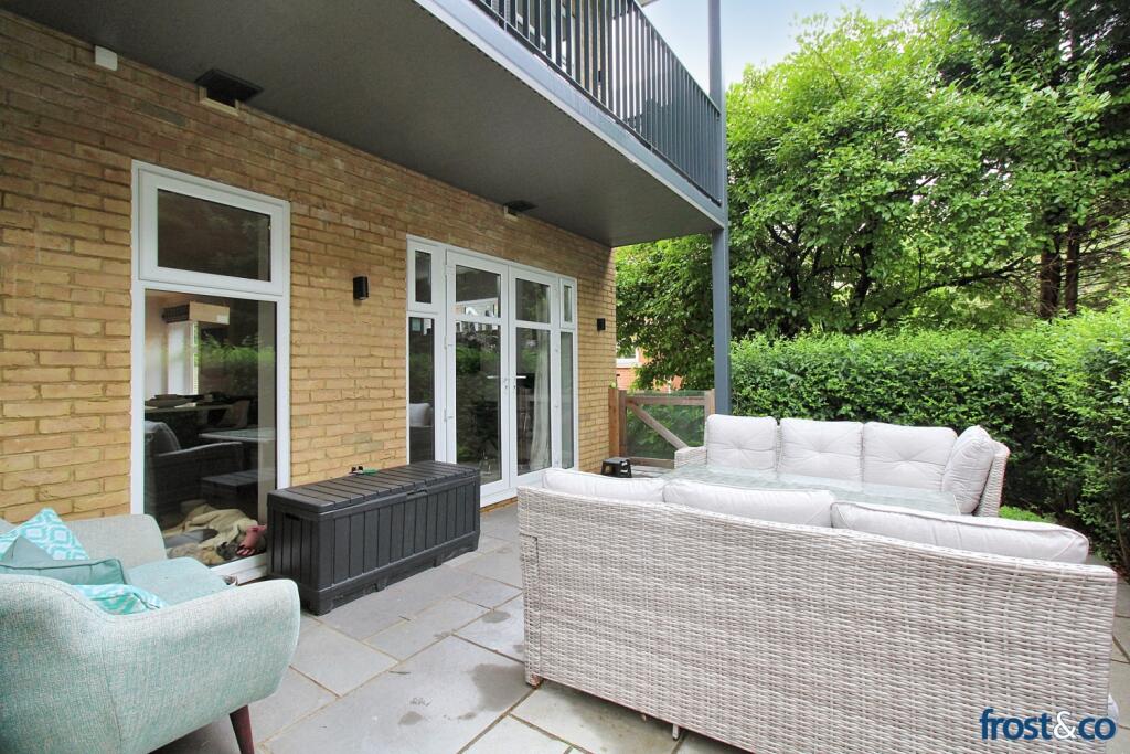 Private Rear Patio