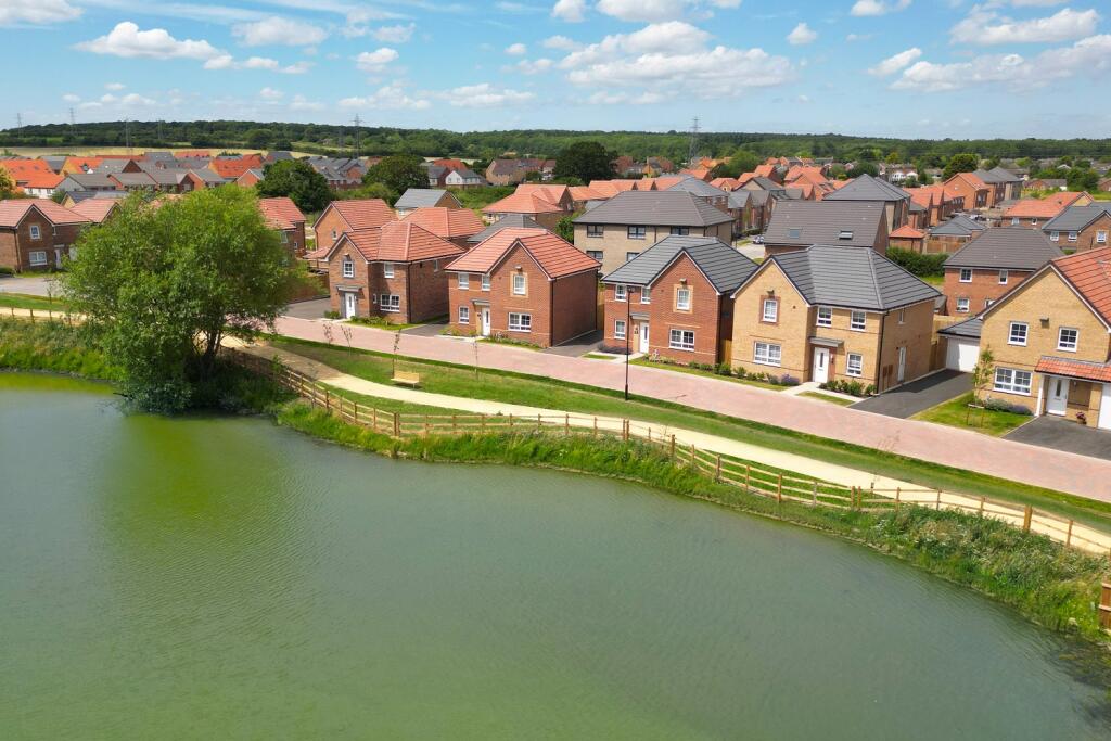 BDW Cambs Bourne BH drone shot