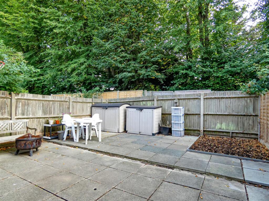 South Facing Rear Garden