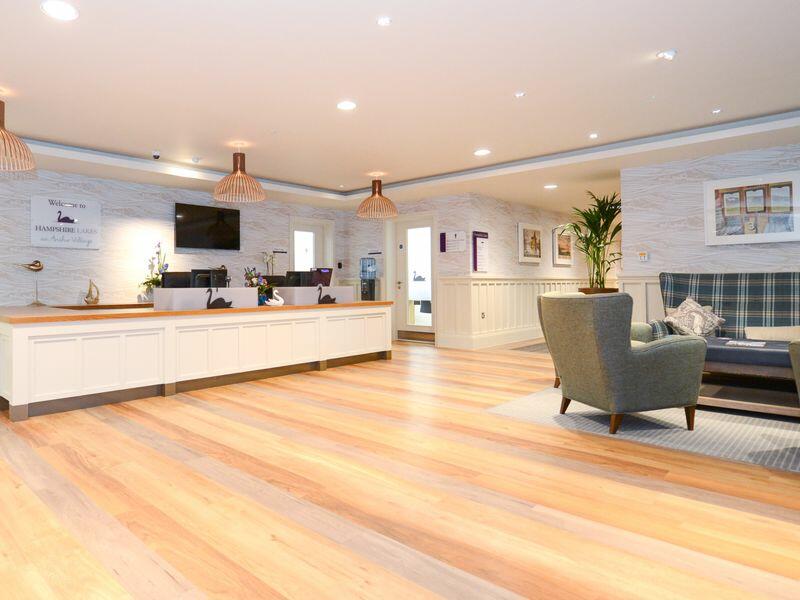 Reception and lounge