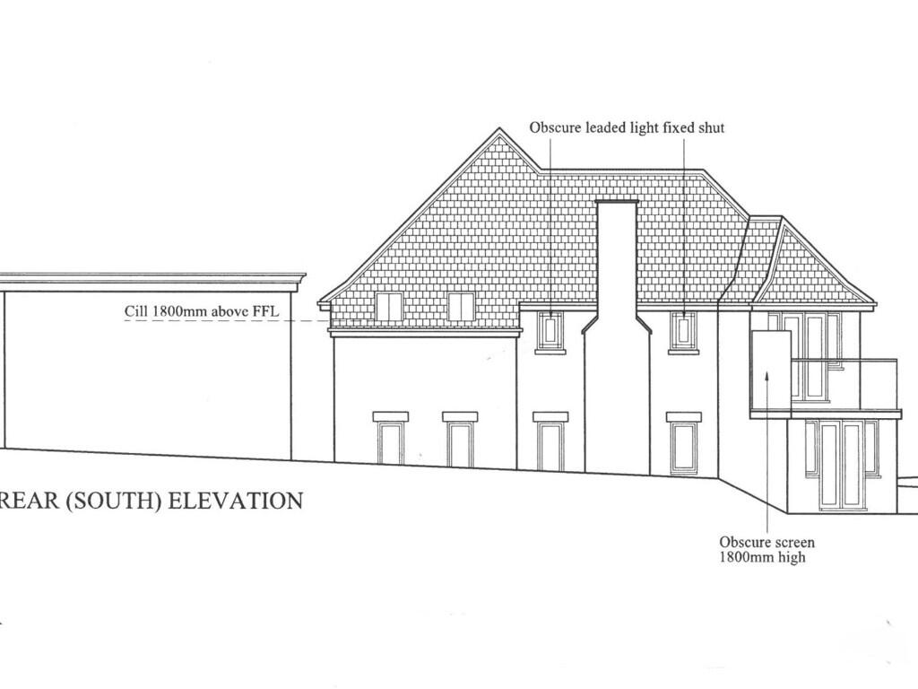 Rear elevation