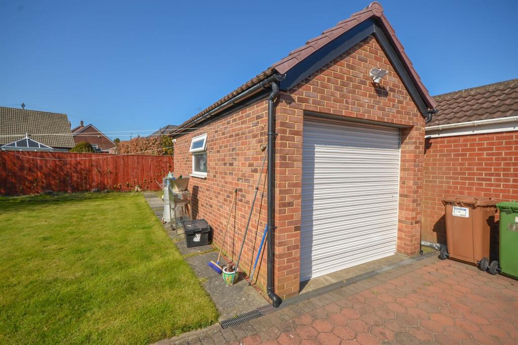 Rear Garden and Gara