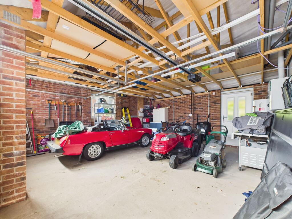 Double garage