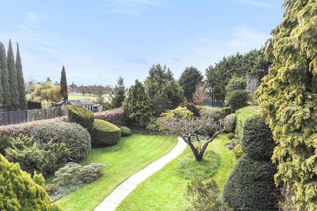 Rear garden