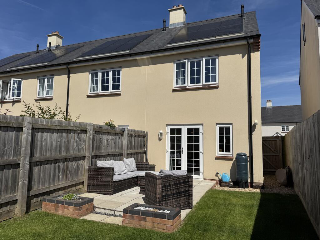 Rear Elevation with Solar Panels
