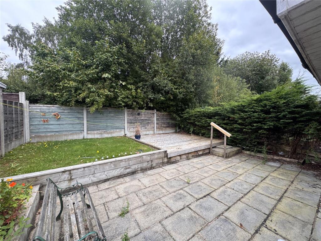 Rear Patio &amp; Garden