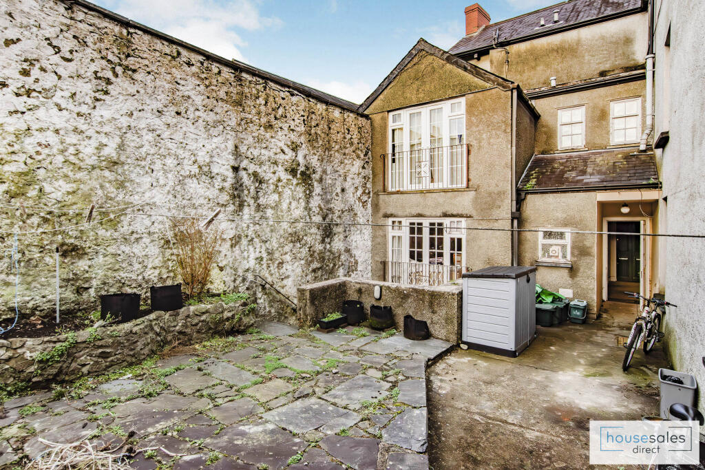 Rear of Property