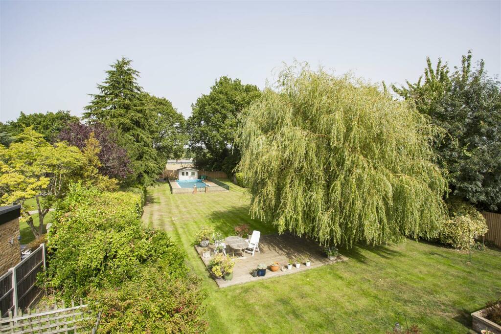Elevated view of Garden