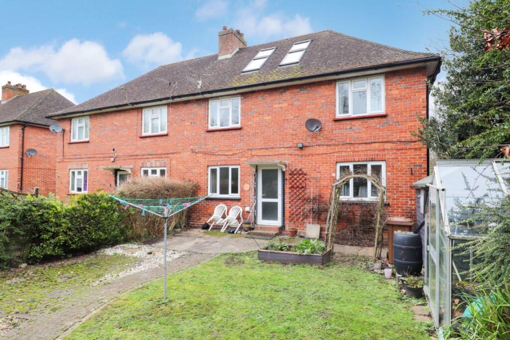 Rear view of the property