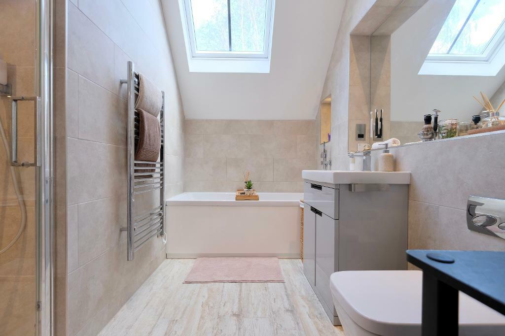Gorgeous bathroom with a separate shower