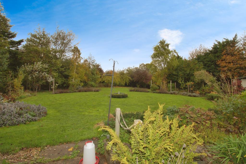 Large garden area