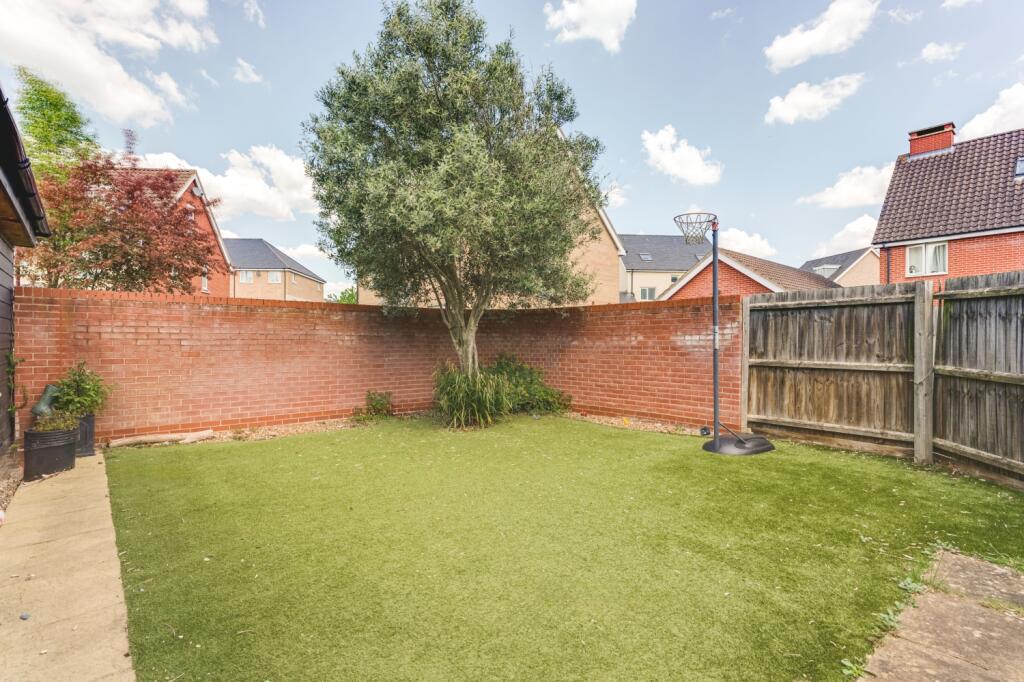 Rear garden