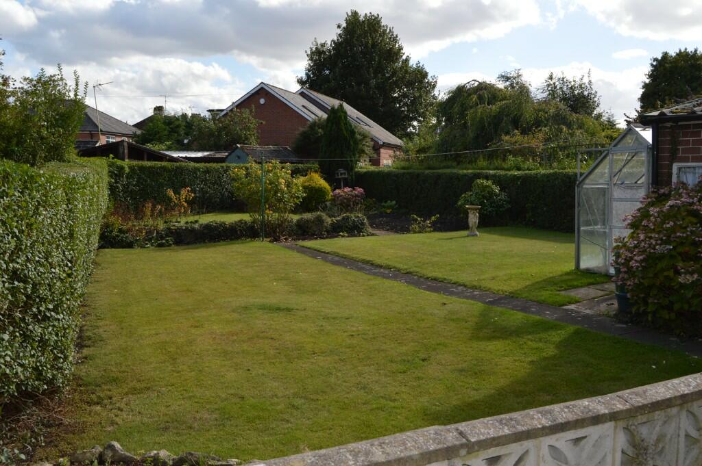 Rear garden