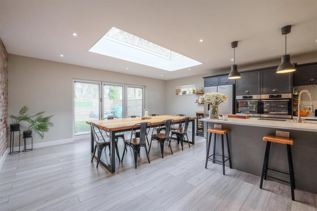 Open Plan second reception/kitchen /diner