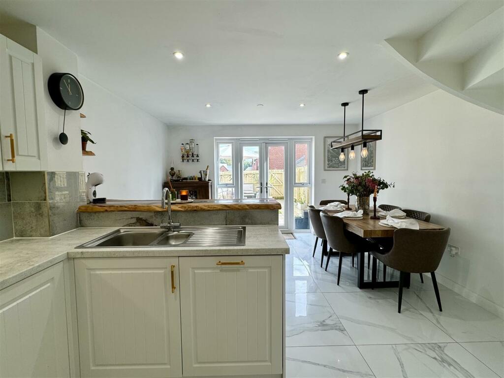 Open Plan Kitchen Dining Living Area