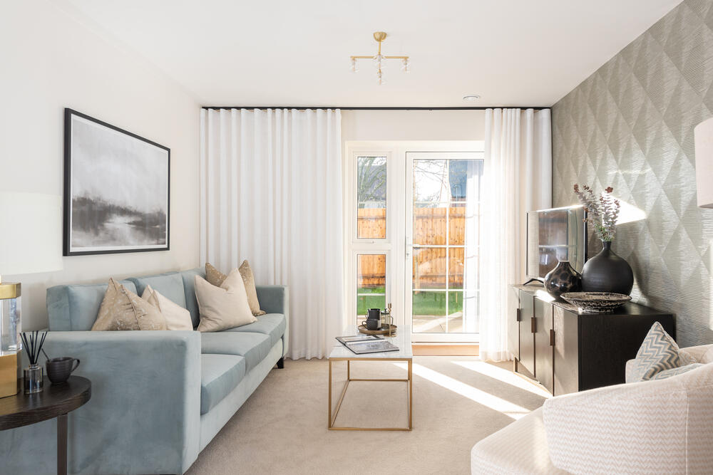 Show home living room