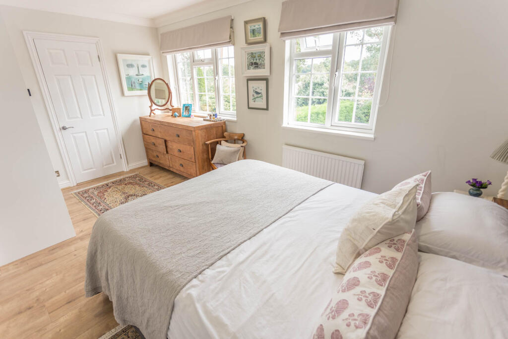 Bedroom 1 with wardrobes